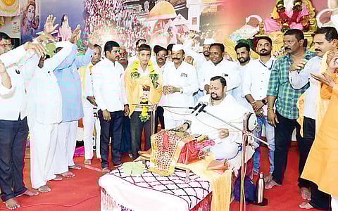 संगमनेर : भगवंत प्राप्तीसाठी तळमळ महत्त्वाची : राठी महाराज