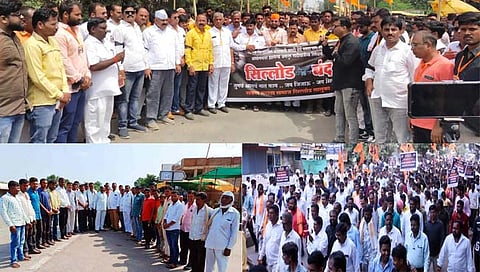 छ. संभाजीनगर: सिल्लोड, बनकिन्होळा, कन्नडमध्ये बंदला उत्स्फूर्त प्रतिसाद