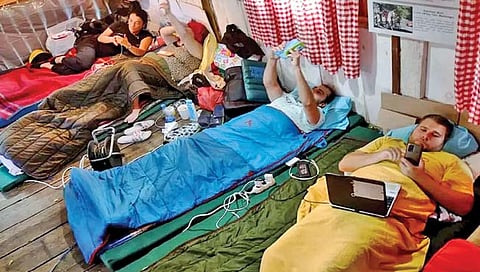 आळशी लोकांची स्पर्धा!