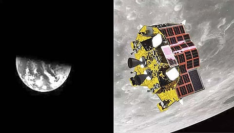 जपानच्या चंद्रावरील यानाने दाखवली पृथ्वीची झलक