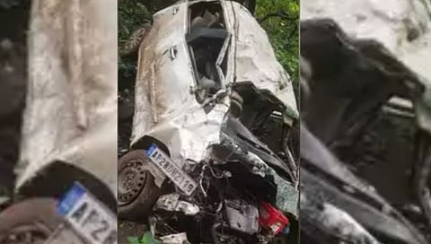 अमरावती : कार दरीत कोसळून ४ पर्यटक ठार, चाैघे गंभीर जखमी; परतवाडा-चिखलदरा मार्गावर दुर्घटना