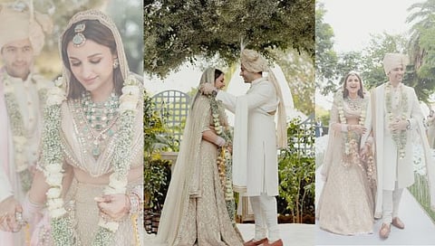 parineeti raghav weeding photos : खूप दिवसांपासून या दिवसाची वाट पाहत होतो…पाहा परिणीती- राघव लग्नाचा फोटो अल्बम