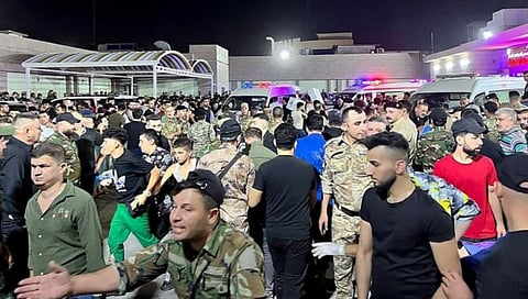 Northern Iraq : इराकमध्ये लग्नमंडपात आग लागून १०० ठार, १५० जण जखमी