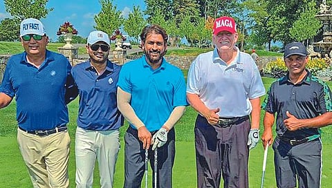 डोनाल्ड ट्रम्पही माहीचे फॅन