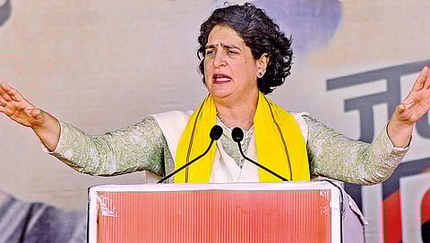 आदिवासींवर मोठ्या प्रमाणावर अत्याचार : प्रियांका गांधी-वधेरा