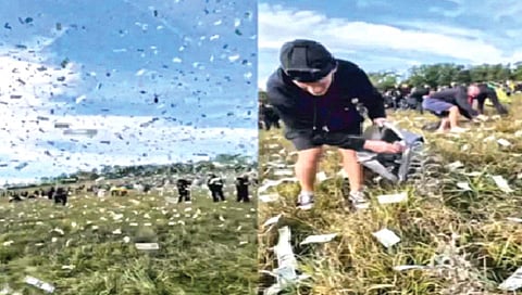 इथं ‘पैशांचा पाऊस’ पडू लागला अन् लोक धावले