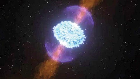 NASA : ‘नासा’ने टिपली दोन महाकाय ग्रहांची धडक