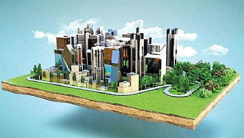 बांधकाम उद्योगाची भरारी