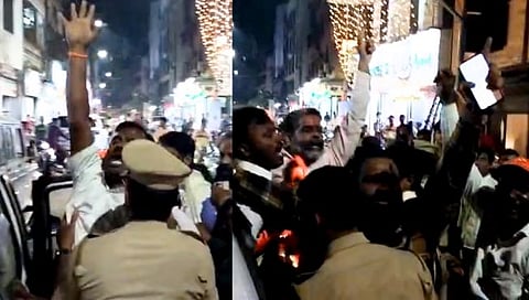 ठाणे : बावनकुळेंच्या सभेत मराठा तरुणांनी दाखवले काळे झेंडे; गो बॅकच्या घोषणाबाजीने निषेध व्यक्त