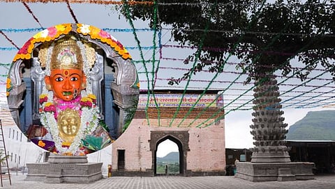 Navratri 2023 : चांदवडची राजराजेश्वरी कुलस्वामिनी रेणुका माता