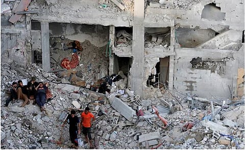 Israel hamas war : इस्रायलचा गाझातील चर्चवर हवाई हल्ला; 200 लोक ठार | Gaza Church Attack