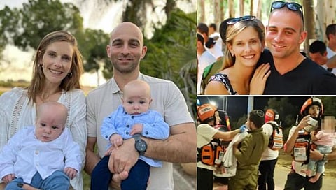 Israeli Couple : हमासच्या हल्ल्यानंतर इस्रायली दाम्पत्याचे ‘ते’ अखेरचे ह्रदयद्रावक क्षण; १० महिन्यांच्या जुळ्या बाळांचे रक्षण