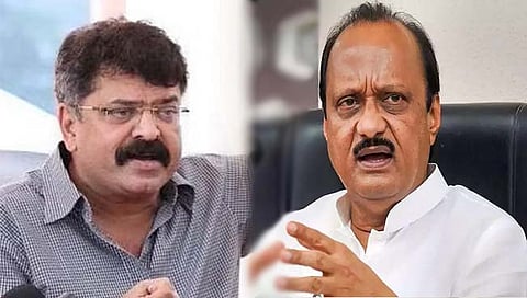 Jitendra Awhad, Ajit Pawar