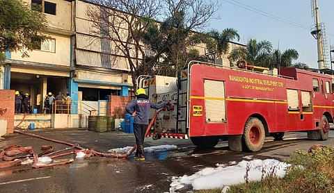 Kurkumbh MIDC Explosion : कुरकुंभ एमआयडीसी हादरली! एक्सप्लिसिट केमिकल कंपनीत भीषण स्फोट