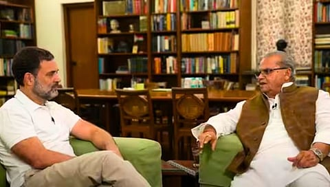 मी लिहून देतो, मोदी सरकार सत्तेत येणार नाही; राहुल गांधींना दिलेल्या मुलाखतीत सत्यपाल मलिक यांचा दावा