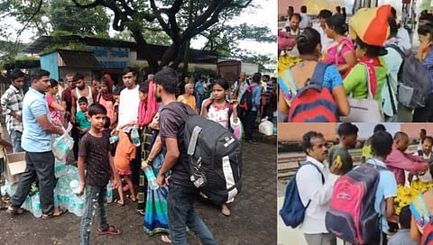 रायगड : पनवेल-कळंबोली मालगाडी घसरल्याने रेल्वे सेवा विस्कळीत; प्रवाशांना सामाजिक संस्थांसह ग्रामस्थांचा आधार