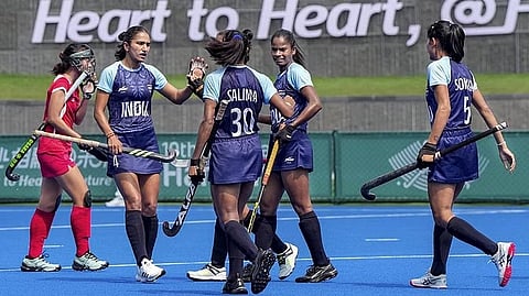 Asian Games Hockey : भारतीय महिला हॉकी संघाची उपांत्य फेरीत धडक! द. कोरियाला 1-1 बरोबरी रोखले