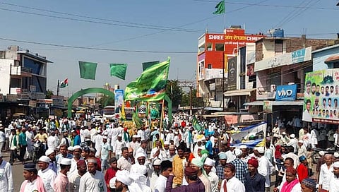 नांदेड: नरसीमध्ये ‘जुलूस ए मोहम्मदी’ उत्साहात