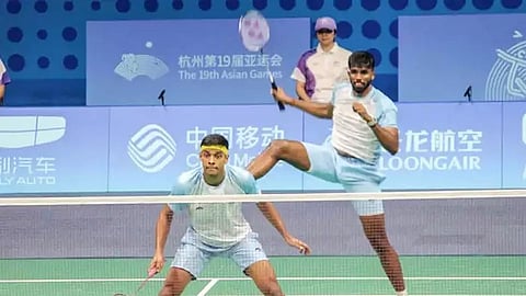 Asian Games Badminton : सात्विक-चिरागची ‘गोल्डन फायनल’मध्ये धडक! बॅडमिंटनमध्ये किमान ‘रौप्य’ निश्चित
