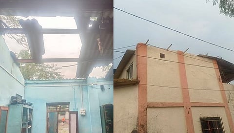 ठाणे : मुरबाड तालुक्याला अवकाळी पावसाने झोडपले