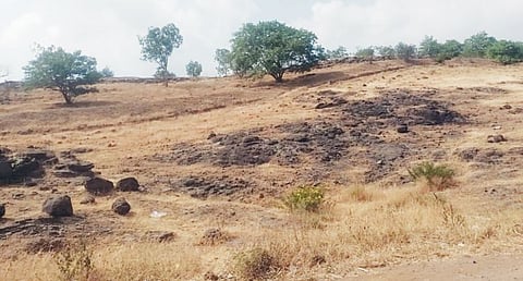 बारामती तालुक्यात अत्यल्प पावसामुळे नोव्हेंबरमध्येच डोंगररांगा ओस