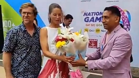 Jonty Rhodes : गोव्यातील राष्ट्रीय क्रीडा स्पर्धेला जॉन्टी रोड्स यांची उपस्थिती