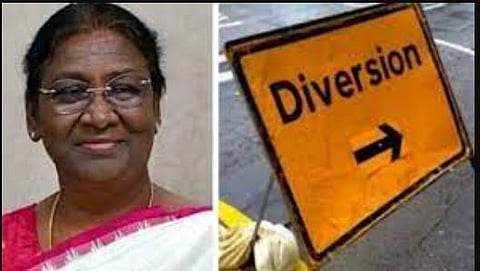 Pune News : राष्ट्रपतींच्या दौर्‍यामुळे शहरातील वाहतुकीत बदल