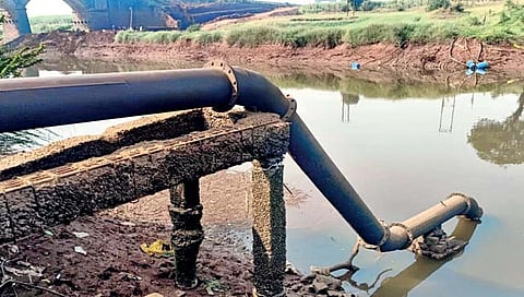 नद्यांची पातळी खालावली कोल्हापुरात पाणीबाणी