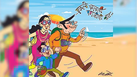 पर्यटनाची गर्दी