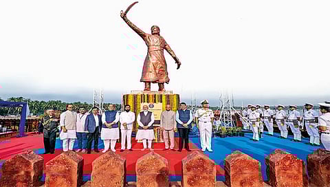 छत्रपती शिवरायांच्या नौदल सामर्थ्याला पंतप्रधानांचे वंदन