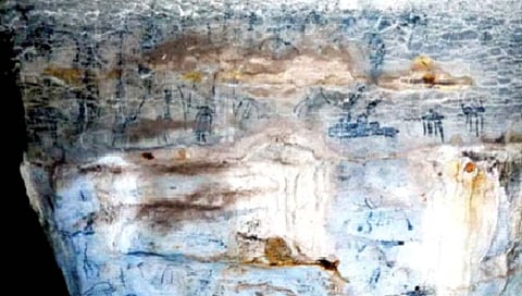 मादागास्करच्या गुहेत सापडले अनोखे भित्तीचित्र