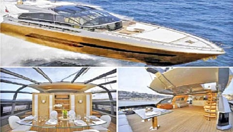 History Supreme Yacht : दहा हजार किलो सोन्याने मढवलेली सर्वात महागडी नौका