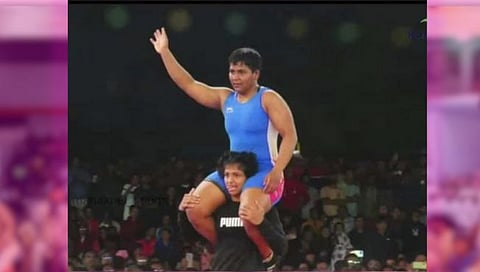 कोल्हापूर : शिरोळच्या अमृता पुजारीने मिळवला महाराष्ट्र केसरीचा किताब