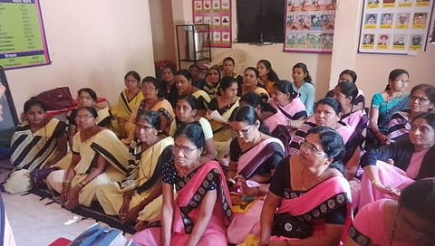 Dhule News : अंगणवाडी कर्मचाऱ्यांचा राज्यव्यापी संप आजपासून