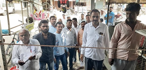 Nagar : अनधिकृत बांधकामांच्या मोजणीवरून शाब्दिक चकमक