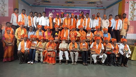 जळगाव : भुसावळ भाजपतर्फे २८ कारसेवकांचा सन्मान