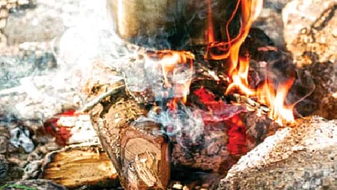 आग लालसर, कोळसा काळा; त्यातून येणारा धूर पांढरा कसा?