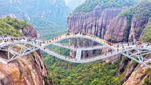 सर्वात धोकादायक पुलाचा व्हिडीओ!