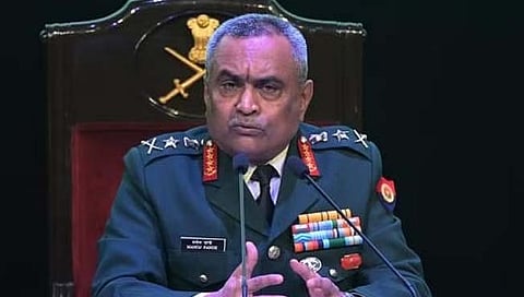 चीन सीमेवरील स्थिती संवेदनशील : लष्करप्रमुख मनोज पांडे