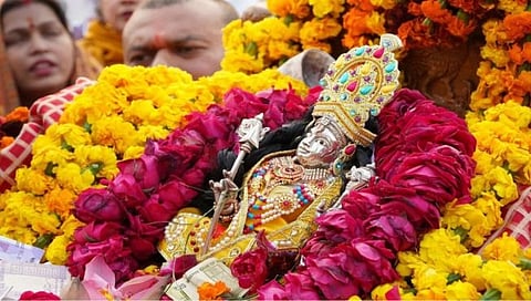 श्री रामलल्लाचे अयोध्या नगरभ्रमण उत्साहात; महिलांची कलशयात्रा ठरली लक्षवेधी