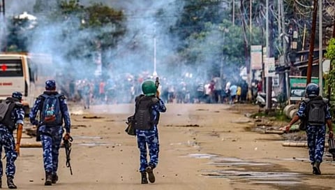 Manipur violence : मणिपूरमध्ये पुन्हा हिंसाचार; चार जणांची गोळ्या झाडून हत्या