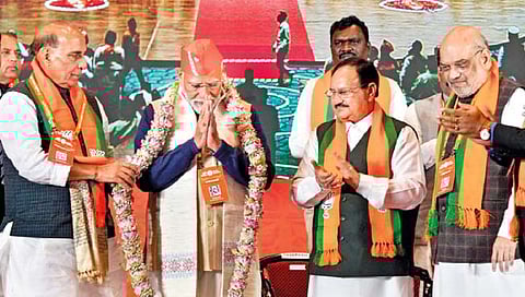 भ्रष्टाचारमुक्त विकासाची गाथा सर्वसामान्यांपर्यंत पोचवा : पंतप्रधान नरेंद्र मोदी