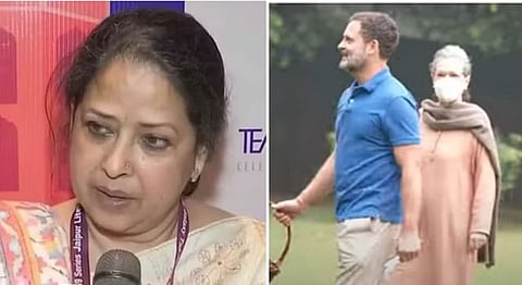 माजी राष्‍ट्रपती प्रणव मुखर्जी यांच्‍या मुलगी आणि लेखिका शर्मिष्ठा मुखर्जी यांनी काँग्रेसला सल्‍ला दिला आहे.