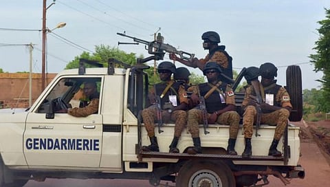 File photo : Burkinabe gendarmes in the northern city of Ouhigouya, on October 30, 2018. © Issouf Sanogo, AFP / File picture