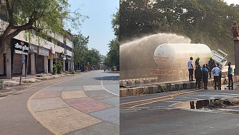 छत्रपती संभाजीनगरमध्ये टँकरमधून गॅस गळती; परिसरात १४४ कलम लागू