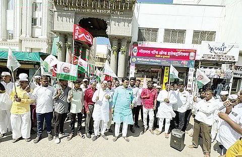 हिरडा नुकसानभरपाई द्या; अन्यथा तीव्र आंदोलन : प्रभाकर बांगर यांचा इशारा