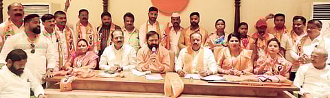 भोर विधानसभेतील 150 जणांचा शिवसेनेत प्रवेश