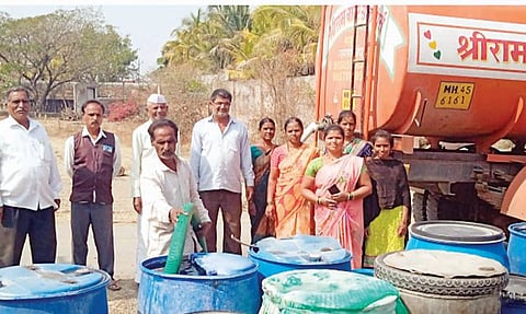 जेजुरी परिसरात दुष्काळाच्या झळा : नागरीकांचे हाल