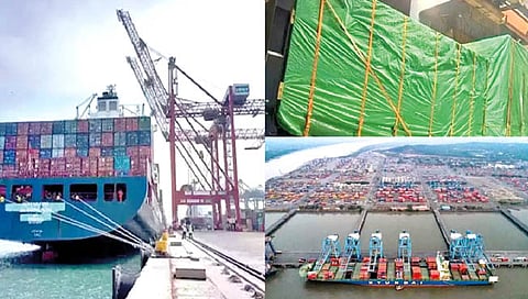 चीनहून पाकला जाणारे आण्विक सामग्रीसज्ज जहाज मुंबईत रोखले