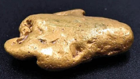 खराब मेटल डिक्टेटरने शोधला सर्वात मोठा सोन्याचा तुकडा